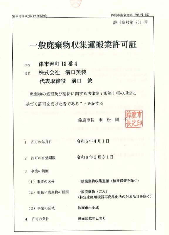 株式会社溝口美装